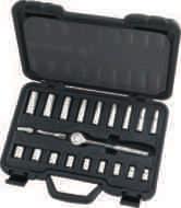 SOCKET SETS FULLER PRO Socket sets feature chrome vanadium steel sockets and a professional style ratchet for a lifetime of satisfaction and performance.