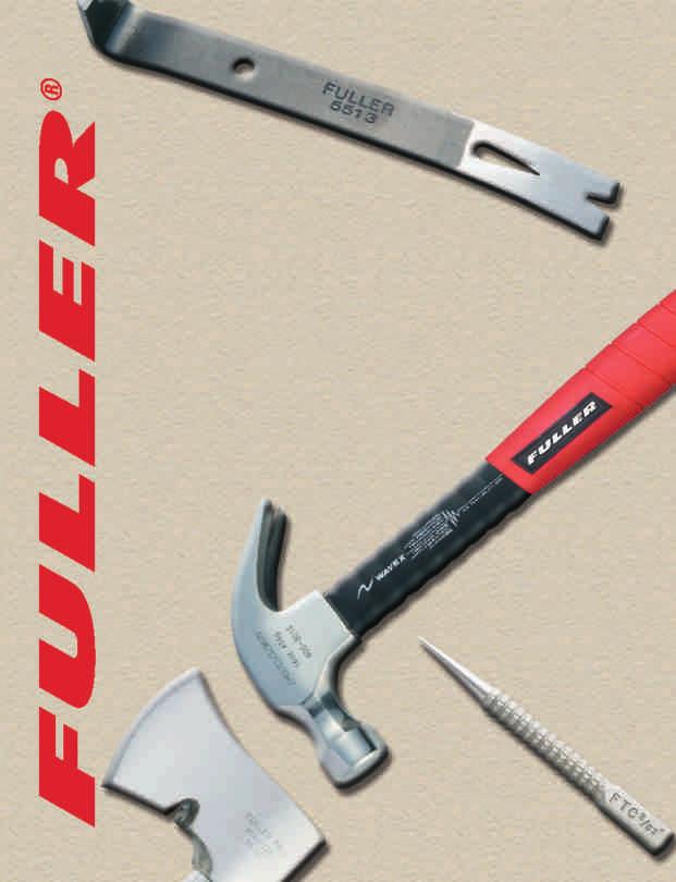 The strength of Fuller's Striking Tools line centers on the patented WAVEX hammer.