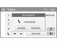 Utilizarea numerelor de apelare rapidă Numerele de apelare rapidă care sunt salvate pe telefonul mobil pot fi formate şi cu ajutorul tastaturii din meniul principal Telefon.