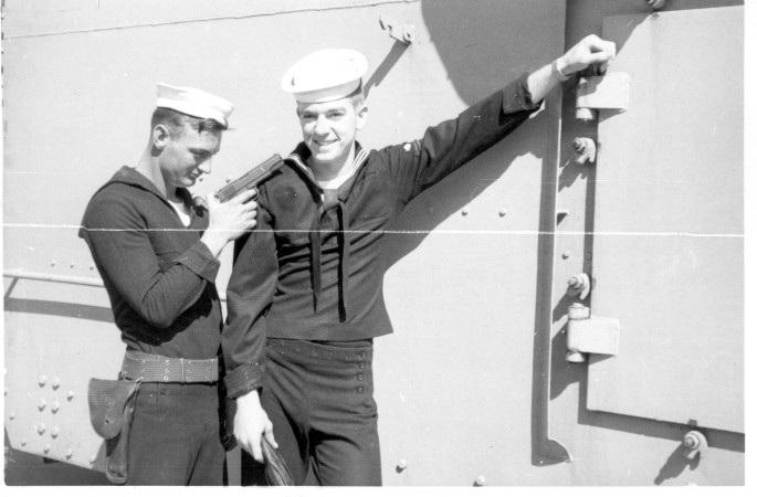 Reporting aboard ship was a different world for me. I met good friends and shipmates from the start and as I remember, enjoyed it all.