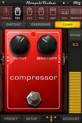 Compressor A model of a classic analog compressor that can beautifully sustain your sound making it bigger and punchy.