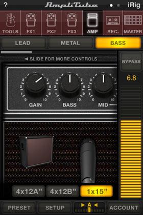 Bass Amp: Bass Based on Ampeg SVT classic bass head This is the bass head that is a trademark for the rock bass sound. GAIN: controls the gain of the head preamp, from 0 to 10.