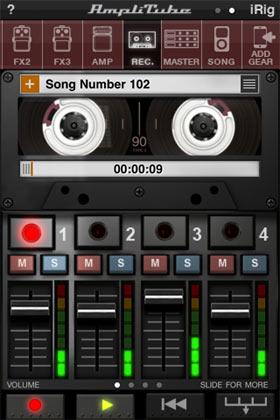 Recording and Mastering The 4-track recorder gives you the chance to lay down your musical ideas into 4-tracks recordings.