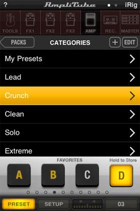 To add a new Category, tap the + button in the upper right part of the app, and a dialog box will appear where