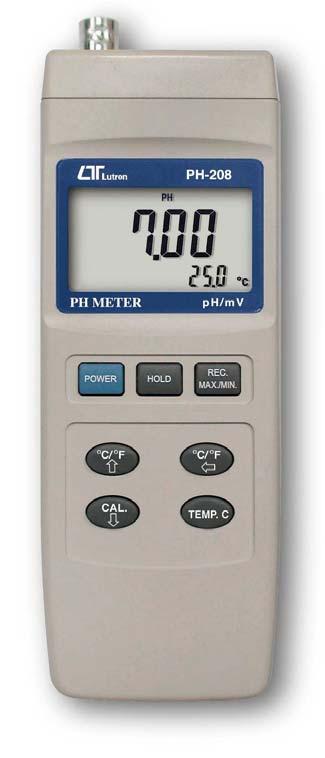 Although this PH METER is a complex and delicate instrument, its durable structure will allow many