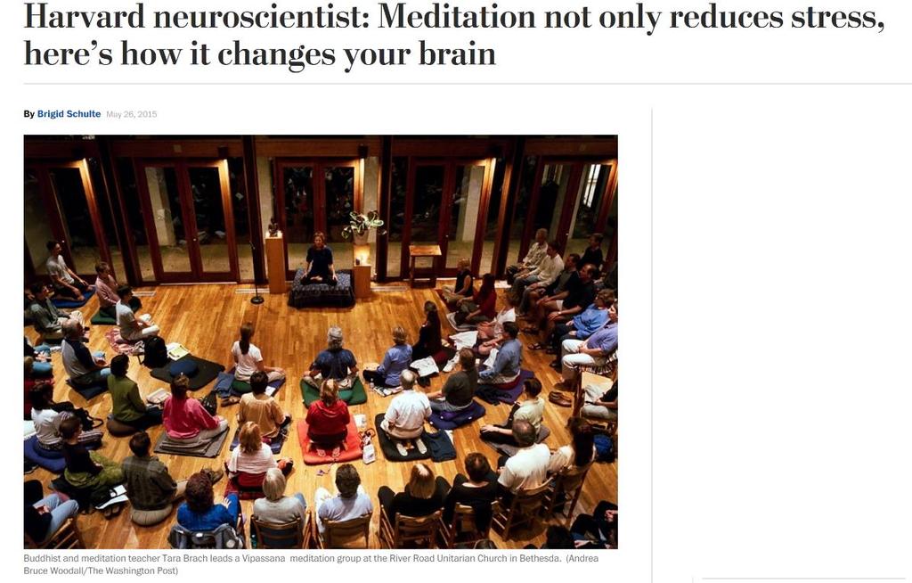 The science behind mindfulness (1) Neuroscientist Sara Lazar's research: There are differences in brain volume