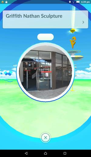 It uses real-world locations for players to navigate and explore in order to play the game. In this game, players go outdoors to search the virtual characters called Pokémon.