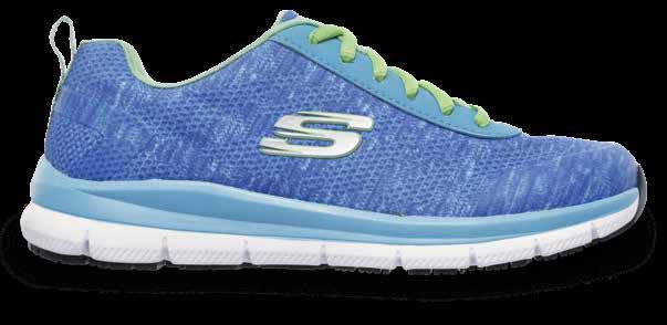 smooth fabric upper with Scotchguard protection Translucent synthetic toe overlay