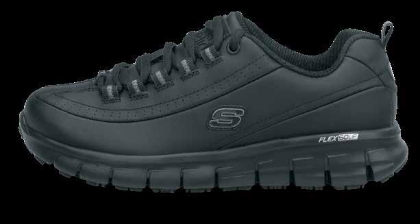 comfortable fit Memory foam-topped, cushioned removable comfort insole Features SR Max MaxTrax