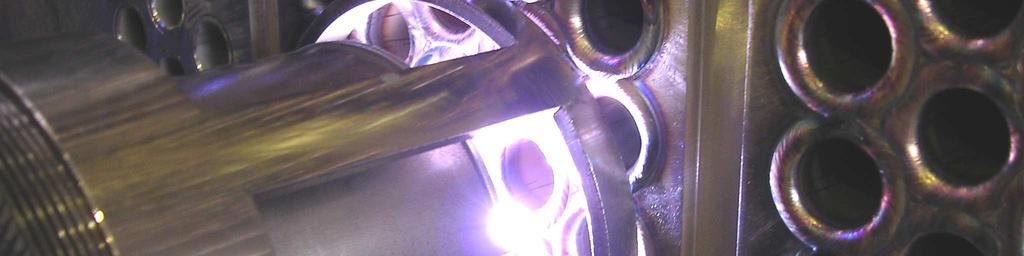 tube-to-tube sheet welding;
