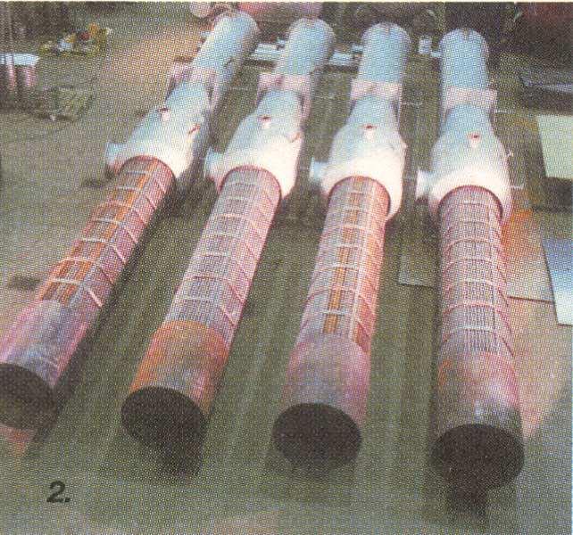 A twisted tube heat exchanger