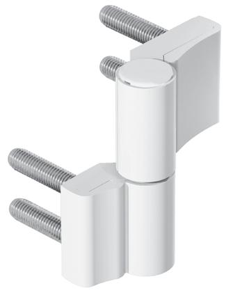2. 2-part hinge 2.1. General, dimensions Vent weights up to 120 kg with 2 hinges.