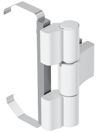 3. 3-part hinge 3.1. General, dimensions Vent weights up to 160 kg with 2 hinges.
