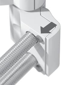 support pins which engage into the profile.
