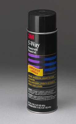 5 WAY PENETRANT Displaces moisture and dries out electrical apparatus. Helps prevent shorting and increases conductivity. Inhibits rust.