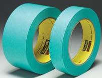 2480S GREEN MASKING TAPE Scotch 60-Day Ultimate Paint Edge Masking Tape 2480S provides: Smooth backing produces long, straight lines Resists bleed through, even from solvent-based paints UV-resistant