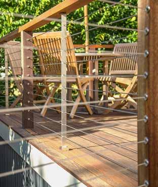 Cable Railing Infill Great for wood & composite posts, these kits also work with post sleeves.
