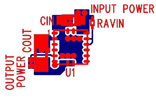 Layout Recommendation Figure 12 shows critical components and layer 1 traces of a recommended minimum footprint EP53A7LQI/EP53A7HQI layout with ENABLE tied to V IN.