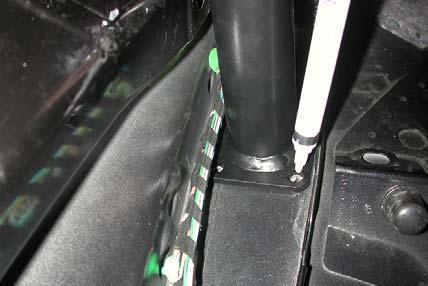and left rear carpet panels, amplifier, amp bracket, and wiring on left side * - Remove right and left rear seatbelt