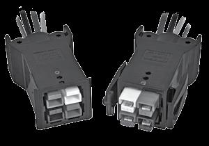 Blindmate Pak Connector Ideal for panel to panel, bulkhead to bulkhead, or rack mount applications that require the power connector to compensate for up to 0.45 in. [11.