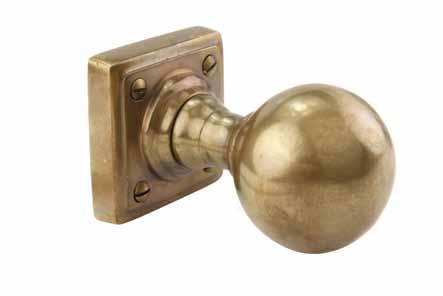 mortice knobs on square rose door hardware 742