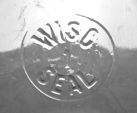 Wisconsin Fibre Bottle Co. W.019 Woodbury Glass Co.
