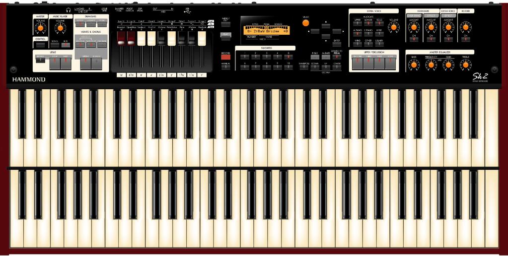 Introduction 7 If you have the Sk2: The Sk2 keyboard is a double-manual instrument which functions in a manner similar to a conventional two-keyboard organ.