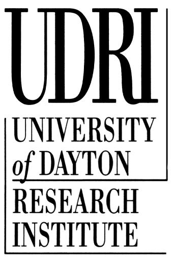 The University of Dayton Research Institute is a national leader in scientific and engineering research, serving government, industry and nonprofit customers.