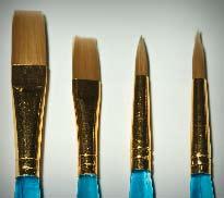 SO Golden BIG Brush Taklon #050208 Brushes-TOP @ 1.14/ea.99QUALITY!! Kids At Work Chubby Brush #RKID1 @.