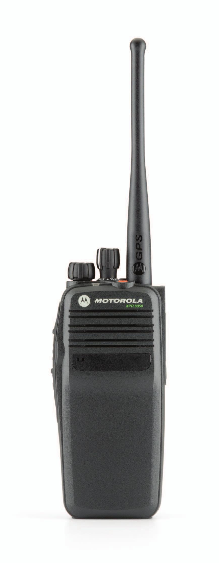 MOTOTRBO Portable Radio Specifications Display VHF/UHF Non-GPS XPR 6500 GPS XPR 6550 Non-Display VHF/UHF Non-GPS XPR 6300 GPS XPR 6350 General Specifications Display XPR 6500 / XPR 6550 Non-Display