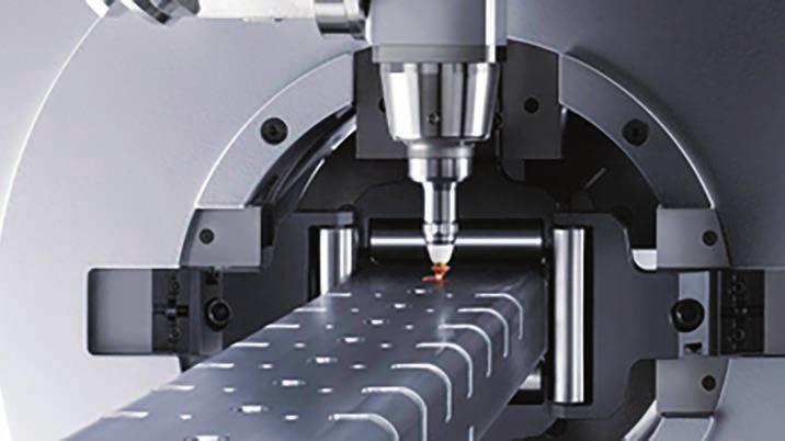 Our Tube Laser provides maximum flexibility with optimum precision for cutting complex