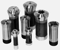 Special accuracy collets and step chucks, extremely deep and/or large diameter step chucks and closers are some of the frequently made items in our special collet department.