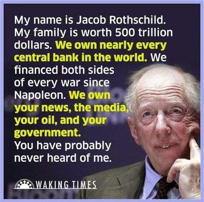 Did Jacob Rothschild just spill the beans?
