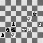 0-1 Old Indian Defense W: Jim Davies 2012 B: Pavel Bereza 2300 Annotations by Selden Trimble This was a positional struggle resulting in an unusual endgame with each side having only two knights and