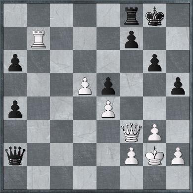 Illinois Chess Bulletin Topalov-Kramnik Page 15 29.Qd1! Rd6! 30.Rd2 Rfd8 31.Rd5 Rxd5 32.cxd5! [32.exd5 Qxa2 is less clear.] 32...Qxa2 33.Qf3 Rf8 34.Qd3 [34.Qc3!