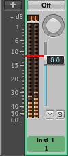When recording digital audio, you never want the sound to stay under well under 0 db.