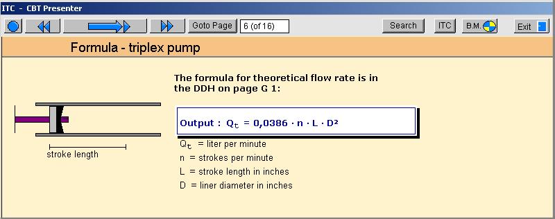 calculations Pump theory Hooke s