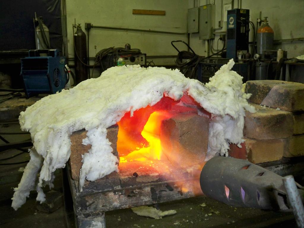 Fusion welding process pre-heat