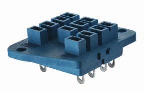 92 Sockets and accessories for 62 series relays 62 92.13 pprovals (according to type): PCB socket 92.13 (blue) 92.13.0 (black) For relay type 62.31, 62.32, 62.