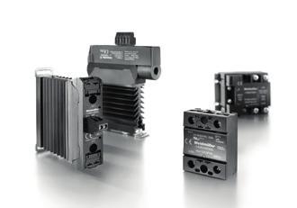 The Power Solid-State Relays enable wear-free, reliable and silent switching of high AC loads up to 75 A.