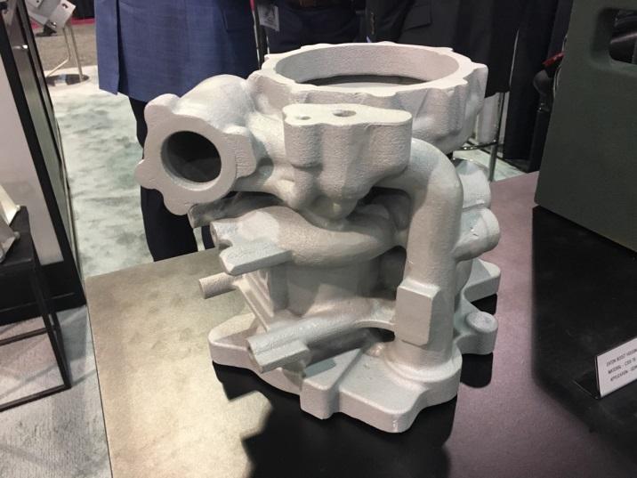 From printed complex one-piece cores that previously required multiple core boxes to large printed sand molds, the process is now only limited by one s imagination.