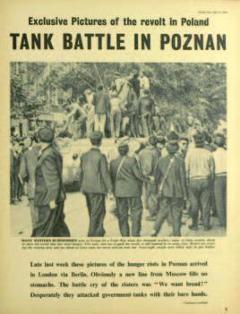 AUSTRAliA PolAnD ARGenTinA Food riots in Poland, 1956