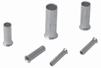 TYPE YF-UI BARE FERRULES For Use On Copper Conductor Wire ferrules are also known as cord end terminals or bootlace ferrules. These are electrical connectors used to terminate stranded wires.