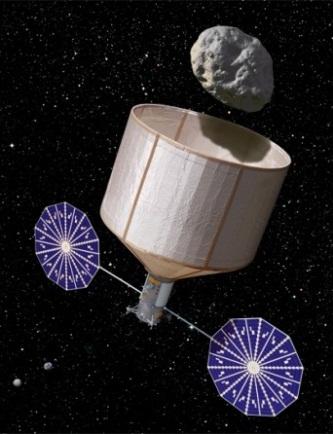 capture and maneuver to trans-lunar space Asteroid Crewed Exploration