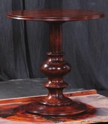 Finger Lakes Collection 72860 avon pedestal table H28 DiaMETER 28 Grooved, solid