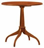 Classic Mahogany Occasionals Collection 4130 Table Round top.