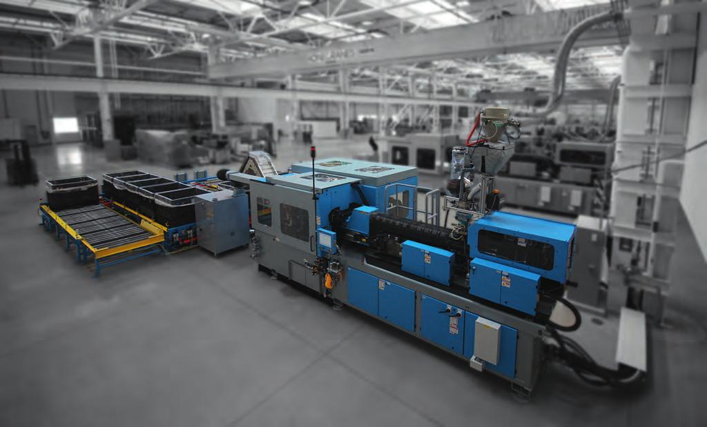 Secondly, we decided to build machines only and let customers choose suppliers for moulds, hot runners, downstream automation, and auxiliary equipment.