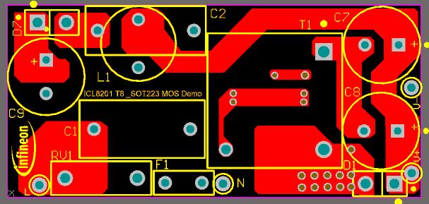 6 W Single End Cap T8 lighting demo board Build information 3 Build information 3.