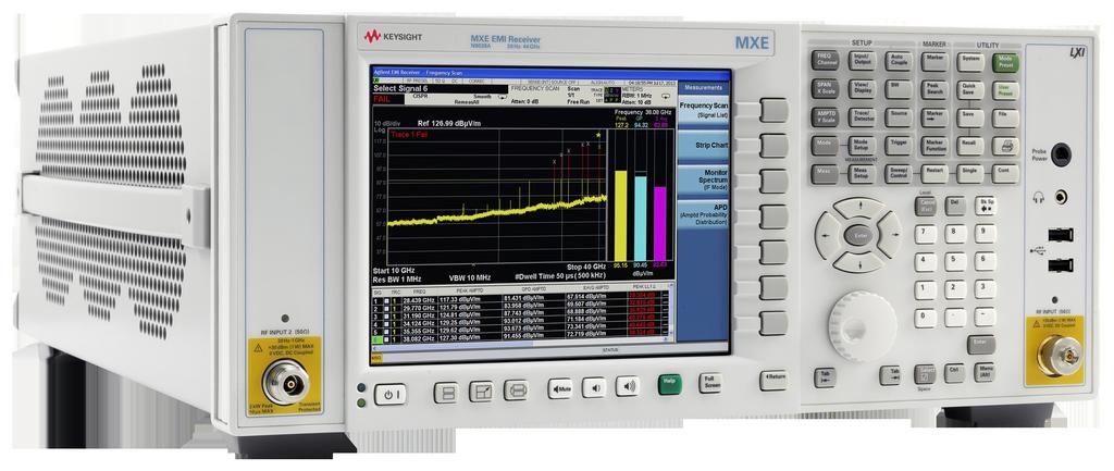 Keysight N9038A MXE EMI Receiver Self-Guided Demonstration Demo Guide This document