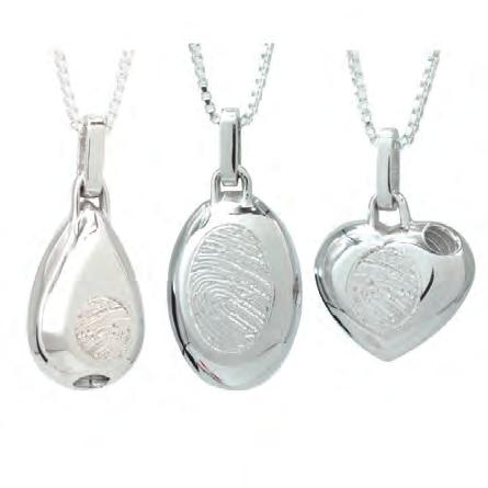 - SILVER & GOLD - CREMATION PENDANTS This collection is available in Solid Nickel Free 925
